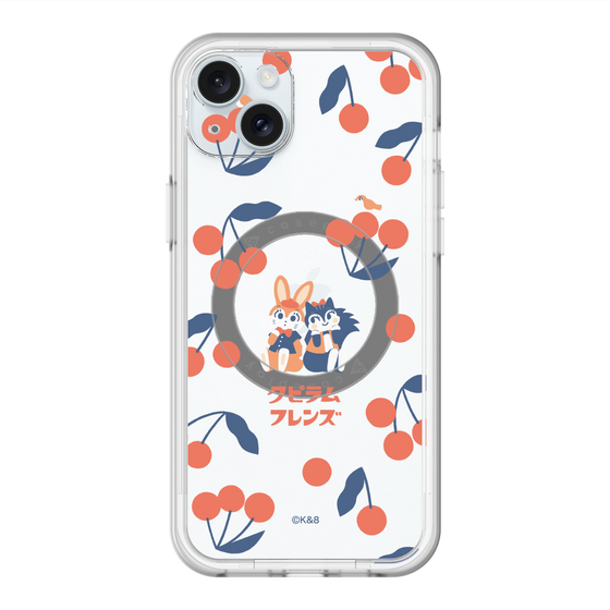 Slim Protection Premium Case with MagSafe［ Kuppyramu Friends - Cherry ］