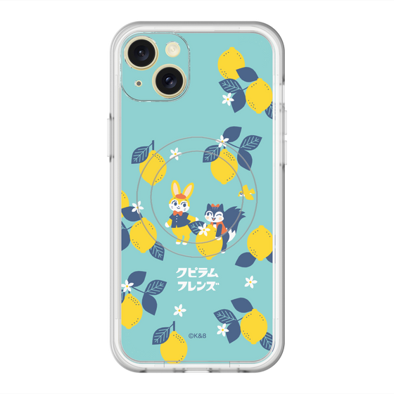 Slim Protection Premium Case with MagSafe［ Kuppyramu Friends - Lemon ］