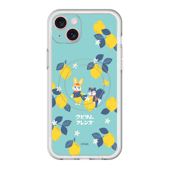Slim Protection Premium Case with MagSafe［ Kuppyramu Friends - Lemon ］