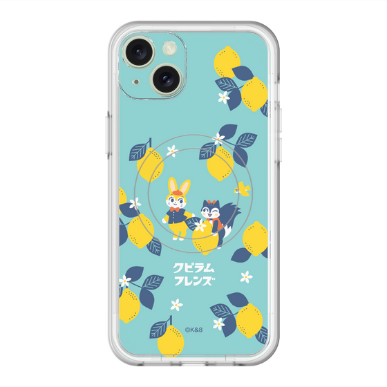 Slim Protection Premium Case with MagSafe［ Kuppyramu Friends - Lemon ］