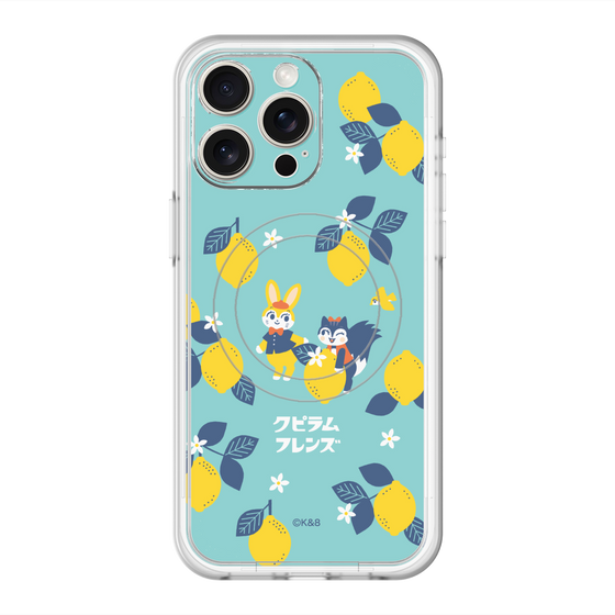 Slim Protection Premium Case with MagSafe［ Kuppyramu Friends - Lemon ］