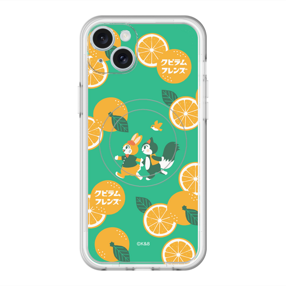 Slim Protection Premium Case with MagSafe［ Kuppyramu Friends - Orange ］