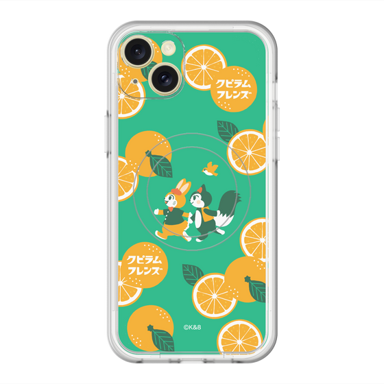 Slim Protection Premium Case with MagSafe［ Kuppyramu Friends - Orange ］