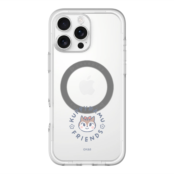 Slim Protection Premium Case with MagSafe［ Kuppyramu Friends - Logo - Ram ］