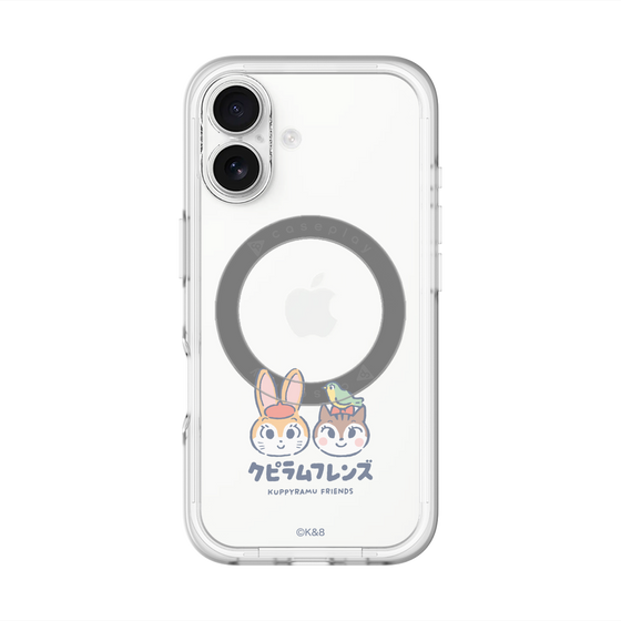 Slim Protection Premium Case with MagSafe［ Kuppyramu Friends - Logo - Nakayoshi  ］