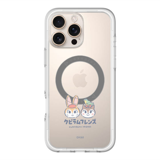 Slim Protection Premium Case with MagSafe［ Kuppyramu Friends - Logo - Nakayoshi  ］
