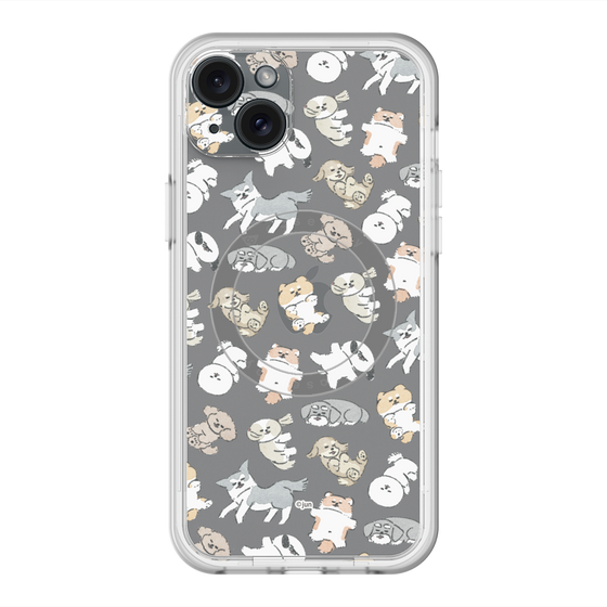 Slim Protection Premium Case with MagSafe［ Hello, It's Dog - Nap ］