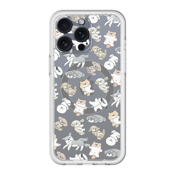 Slim Protection Premium Case with MagSafe［ Hello, It's Dog - Nap ］