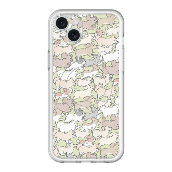 Slim Protection Premium Case with MagSafe［ Hello, It's Dog - Full of Dogs ］