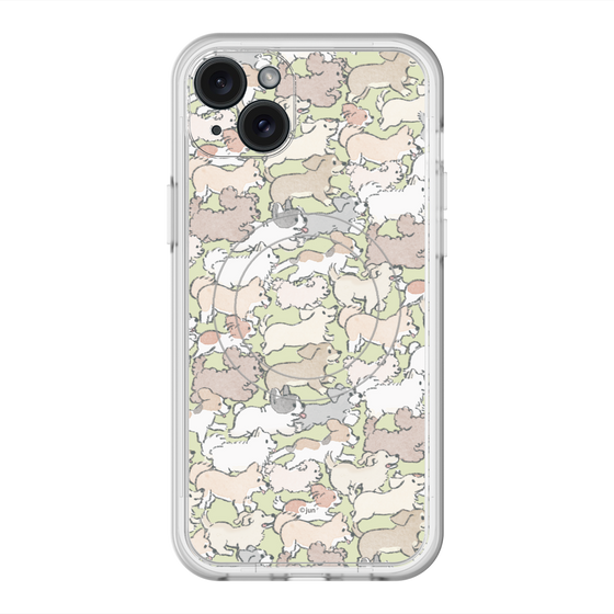 Slim Protection Premium Case with MagSafe［ Hello, It's Dog - Full of Dogs ］