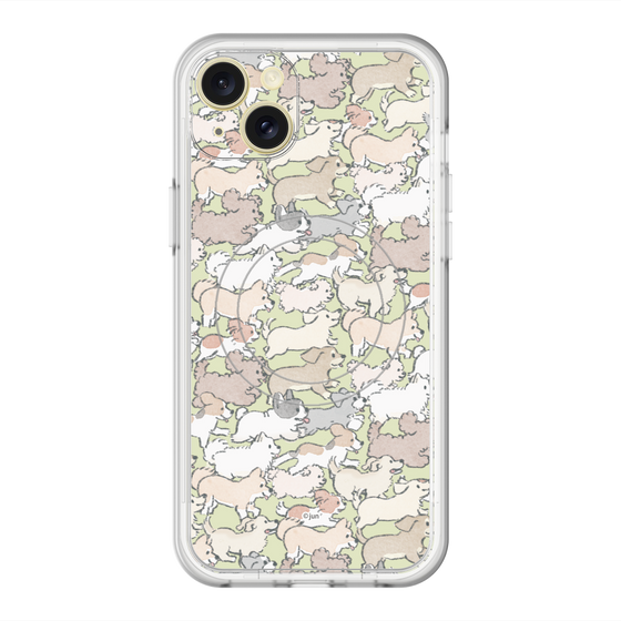 Slim Protection Premium Case with MagSafe［ Hello, It's Dog - Full of Dogs ］