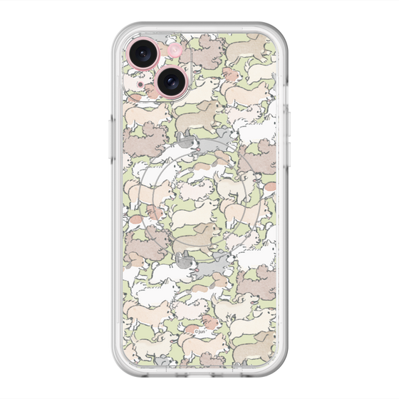 Slim Protection Premium Case with MagSafe［ Hello, It's Dog - Full of Dogs ］