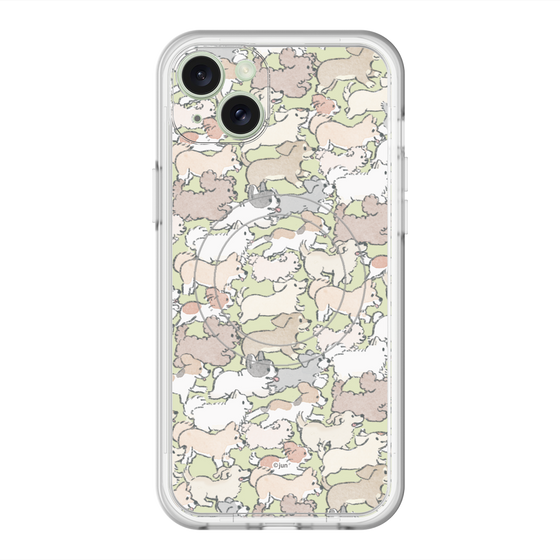 Slim Protection Premium Case with MagSafe［ Hello, It's Dog - Full of Dogs ］