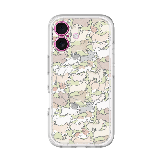 Slim Protection Premium Case with MagSafe［ Hello, It's Dog - Full of Dogs ］