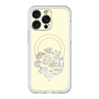 Slim Protection Premium Case with MagSafe［ Hello, It's Dog - All Together - Beige ］