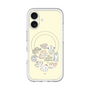 Slim Protection Premium Case with MagSafe［ Hello, It's Dog - All Together - Beige ］