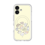 Slim Protection Premium Case with MagSafe［ Hello, It's Dog - All Together - Beige ］
