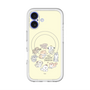 Slim Protection Premium Case with MagSafe［ Hello, It's Dog - All Together - Beige ］