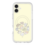 Slim Protection Premium Case with MagSafe［ Hello, It's Dog - All Together - Beige ］