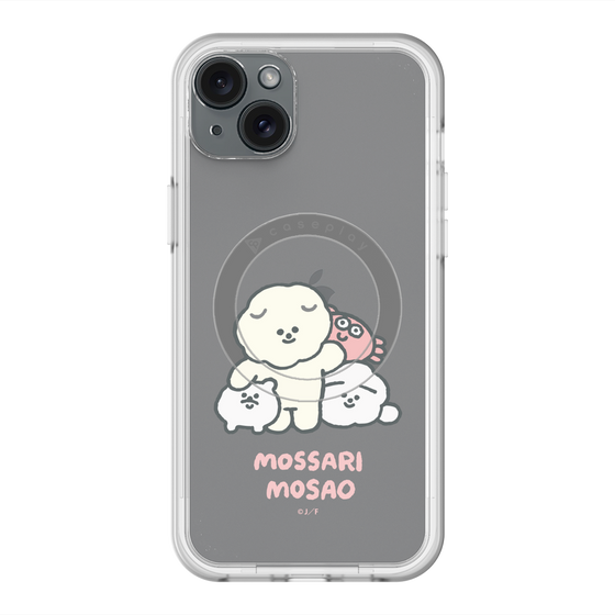Slim Protection Premium Case with MagSafe［ Mossari Mosao - Everyone Together - Clear ］