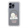 Slim Protection Premium Case with MagSafe［ Mossari Mosao - Everyone Together - Clear ］