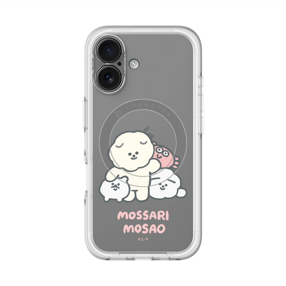 Slim Protection Premium Case with MagSafe［ Mossari Mosao - Everyone Together - Clear ］