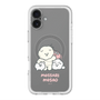 Slim Protection Premium Case with MagSafe［ Mossari Mosao - Everyone Together - Clear ］