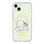 Slim Protection Premium Case with MagSafe［ Mossari Mosao - Everyone Together - Green ］