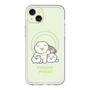 Slim Protection Premium Case with MagSafe［ Mossari Mosao - Everyone Together - Green ］