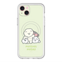 Slim Protection Premium Case with MagSafe［ Mossari Mosao - Everyone Together - Green ］