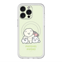 Slim Protection Premium Case with MagSafe［ Mossari Mosao - Everyone Together - Green ］