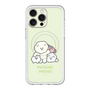 Slim Protection Premium Case with MagSafe［ Mossari Mosao - Everyone Together - Green ］