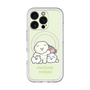 Slim Protection Premium Case with MagSafe［ Mossari Mosao - Everyone Together - Green ］