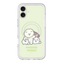 Slim Protection Premium Case with MagSafe［ Mossari Mosao - Everyone Together - Green ］