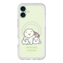 Slim Protection Premium Case with MagSafe［ Mossari Mosao - Everyone Together - Green ］