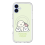 Slim Protection Premium Case with MagSafe［ Mossari Mosao - Everyone Together - Green ］