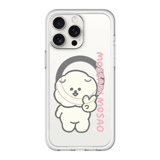 Slim Protection Premium Case with MagSafe［ Mossari Mosao - Peace Mosa ］