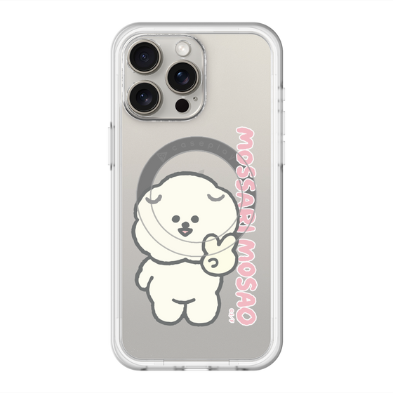 Slim Protection Premium Case with MagSafe［ Mossari Mosao - Peace Mosa ］