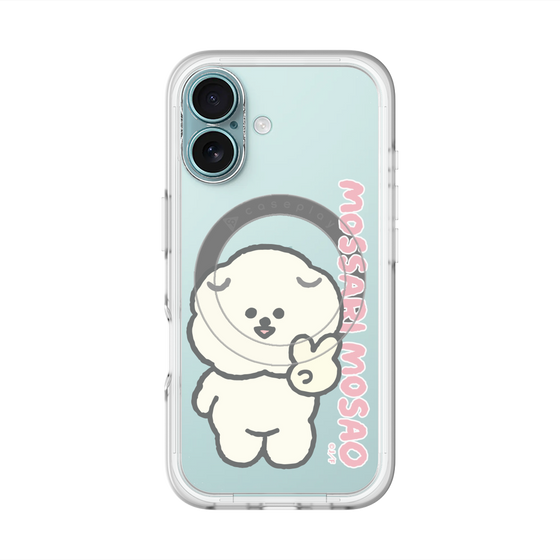 Slim Protection Premium Case with MagSafe［ Mossari Mosao - Peace Mosa ］