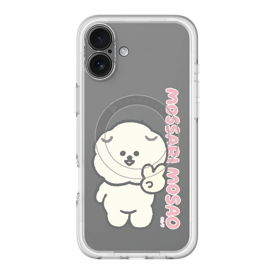 Slim Protection Premium Case with MagSafe［ Mossari Mosao - Peace Mosa ］