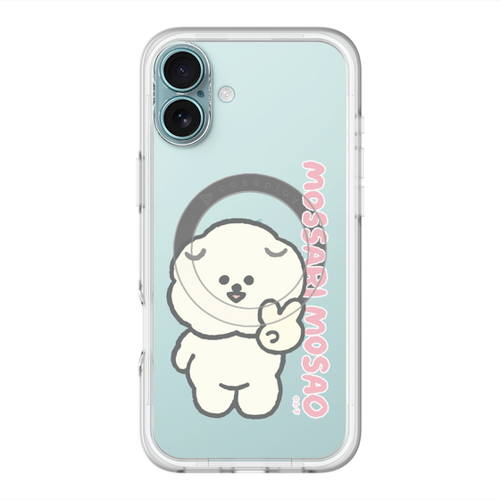Slim Protection Premium Case with MagSafe［ Mossari Mosao - Peace Mosa ］