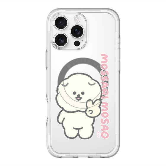 Slim Protection Premium Case with MagSafe［ Mossari Mosao - Peace Mosa ］