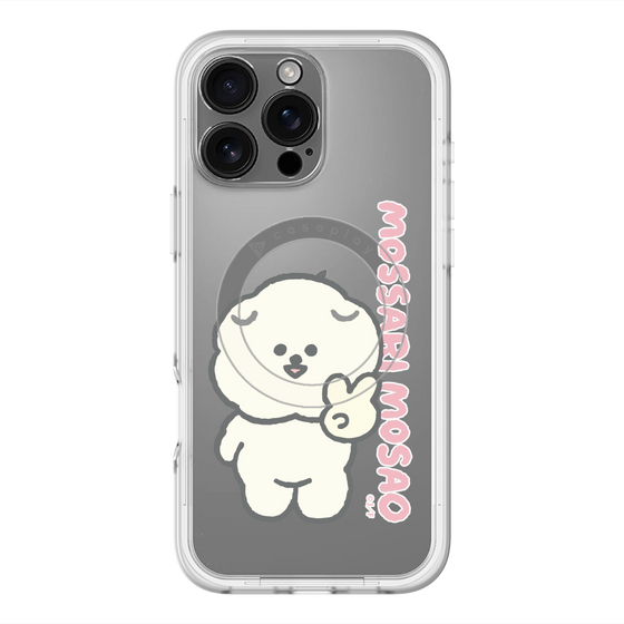 Slim Protection Premium Case with MagSafe［ Mossari Mosao - Peace Mosa ］