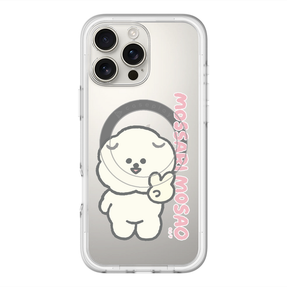Slim Protection Premium Case with MagSafe［ Mossari Mosao - Peace Mosa ］