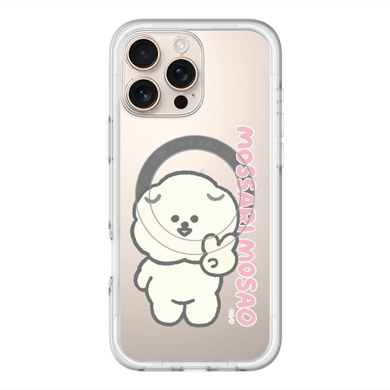 Slim Protection Premium Case with MagSafe［ Mossari Mosao - Peace Mosa ］