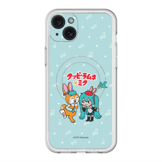 Slim Protection Premium Case with MagSafe［ Hatsune Miku × Kuppy Ramune – Hatsune Miku × Kuppy – Chibi Illustration ］