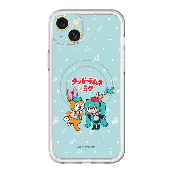 Slim Protection Premium Case with MagSafe［ Hatsune Miku × Kuppy Ramune – Hatsune Miku × Kuppy – Chibi Illustration ］
