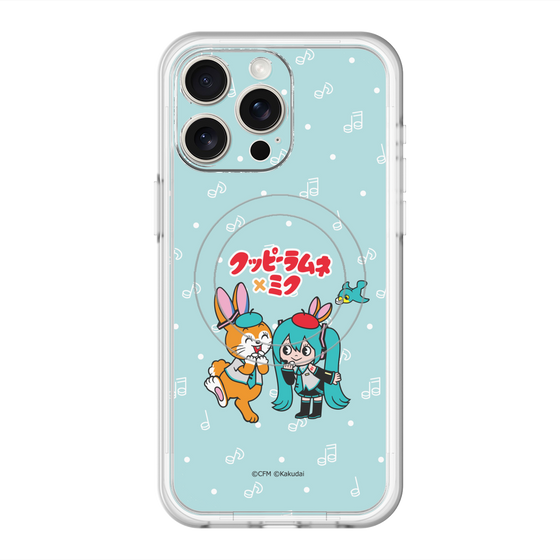 Slim Protection Premium Case with MagSafe［ Hatsune Miku × Kuppy Ramune – Hatsune Miku × Kuppy – Chibi Illustration ］
