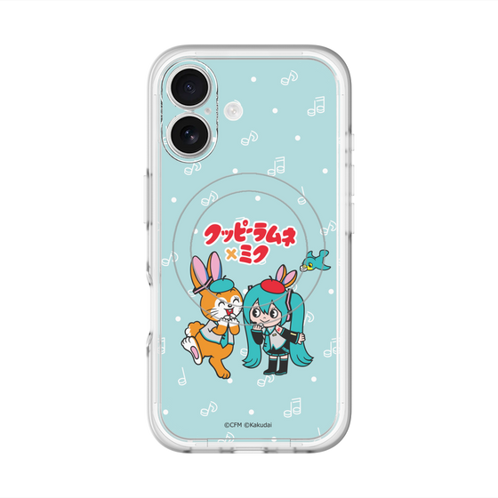 Slim Protection Premium Case with MagSafe［ Hatsune Miku × Kuppy Ramune – Hatsune Miku × Kuppy – Chibi Illustration ］