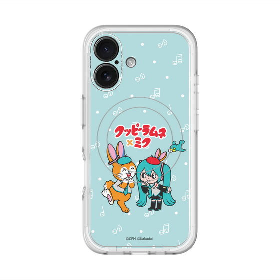 Slim Protection Premium Case with MagSafe［ Hatsune Miku × Kuppy Ramune – Hatsune Miku × Kuppy – Chibi Illustration ］